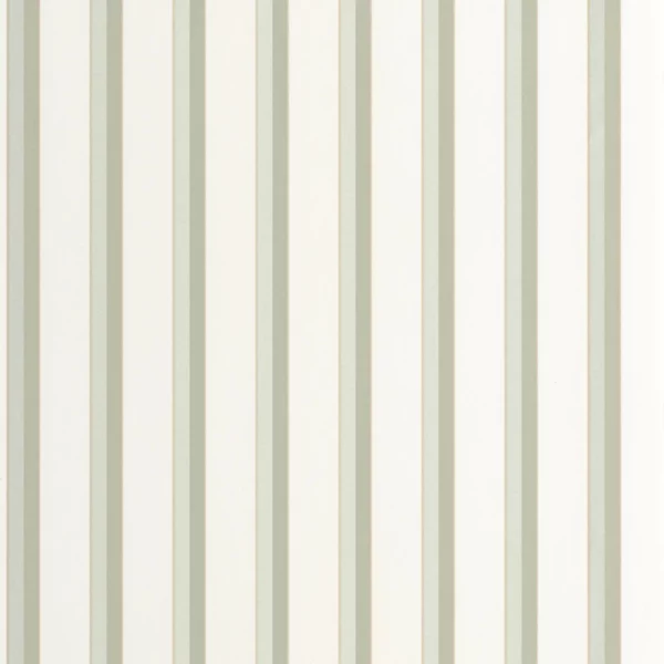 Country Club Wallpaper - Vert Amande by white striped wallpaper from casadeco