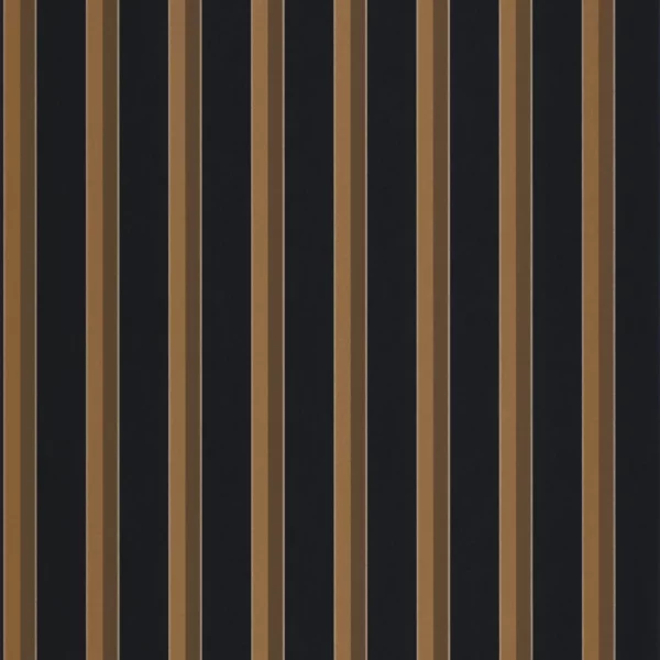Country Club Wallpaper - Mordore Noir by black-grey striped wallpaper from casadeco