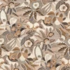 neutral botanical wallpaper from casamance