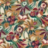 multicolour botanical wallpaper from casamance