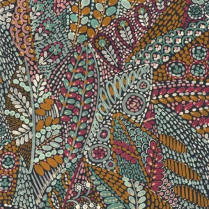 multicolour contemporary wallpaper from casamance