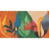 multicolour botanical wallpaper from casamance