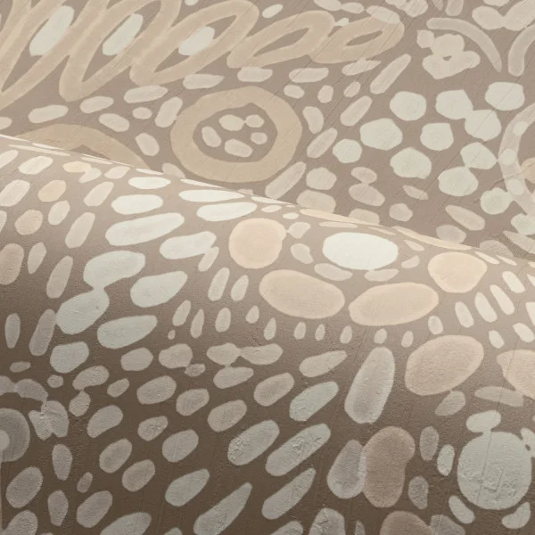 Talavera Wallpaper - Marron Glacé by Talavera Wallpaper - Marron Glacé from