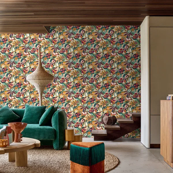 Tehuana Wallpaper - Multico by Tehuana Wallpaper - Multico from