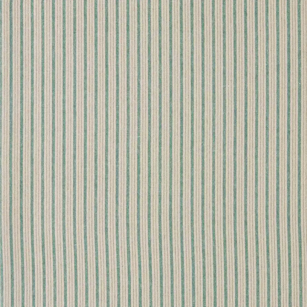 blue striped cotton fabric from Sanderson