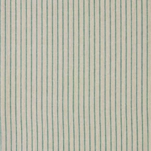 blue striped cotton fabric from Sanderson