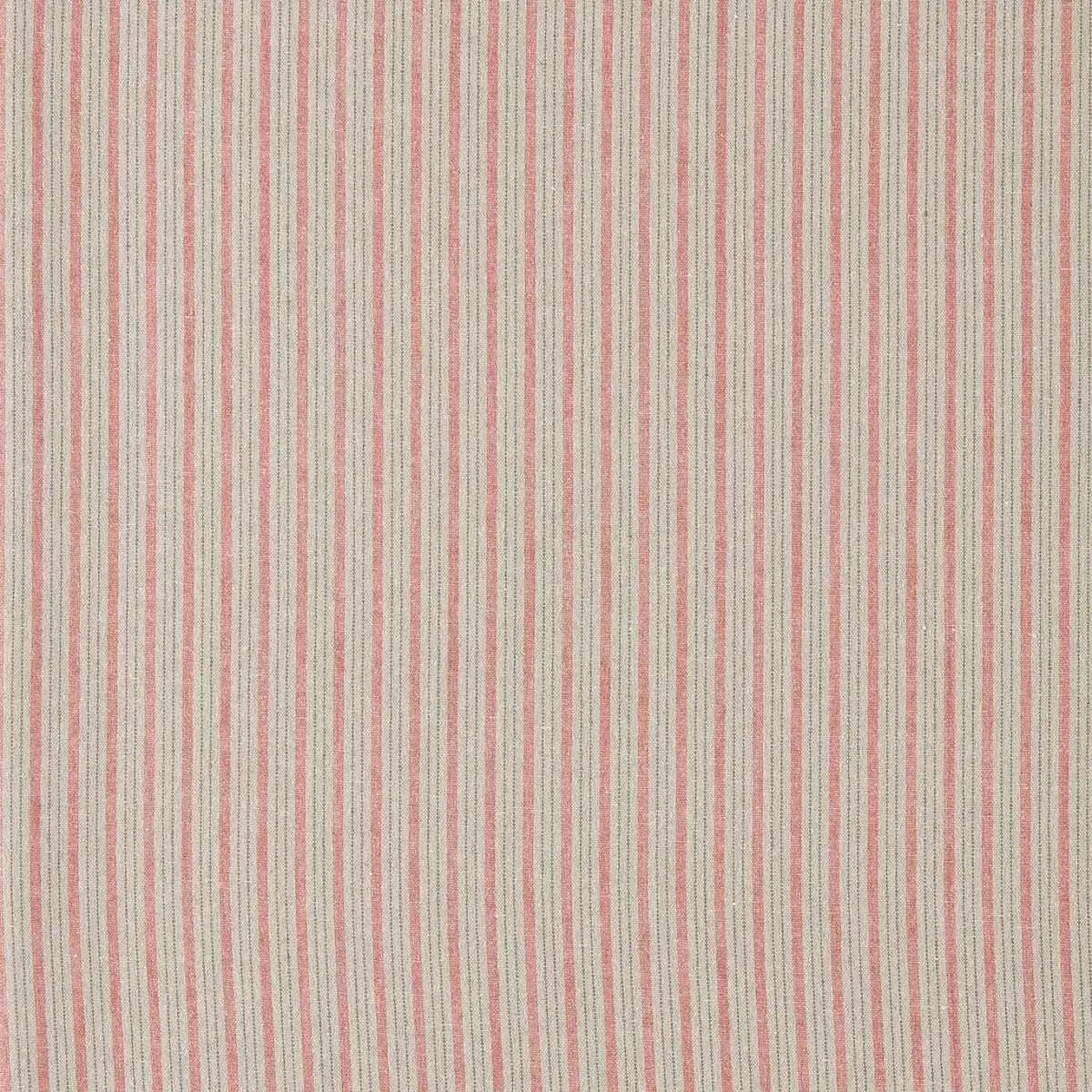 pink striped cotton fabric from Sanderson