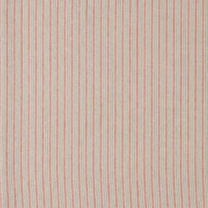 pink striped cotton fabric from Sanderson