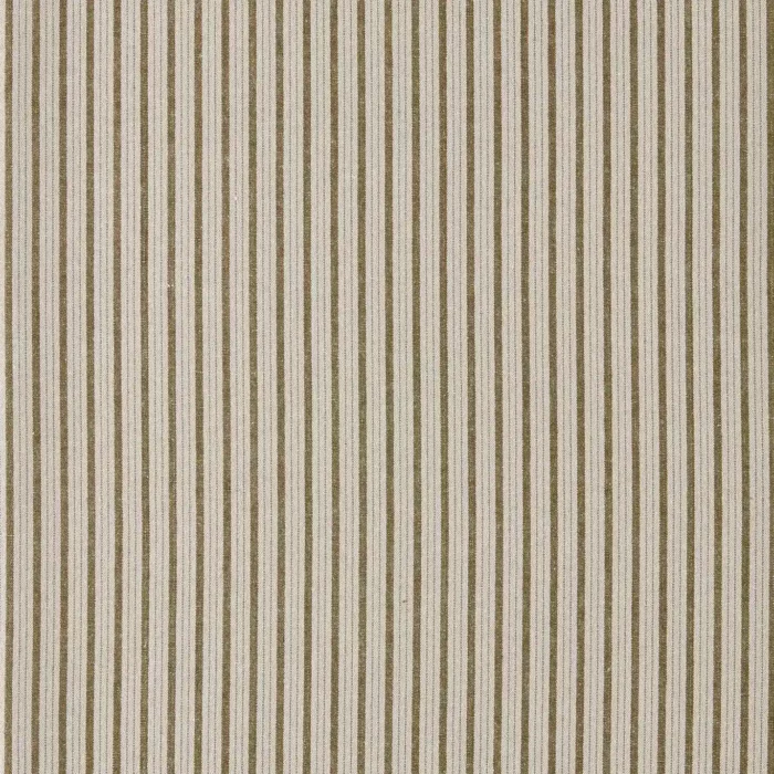Tetbury Stripe Fabrics - Meadow Moss swatch