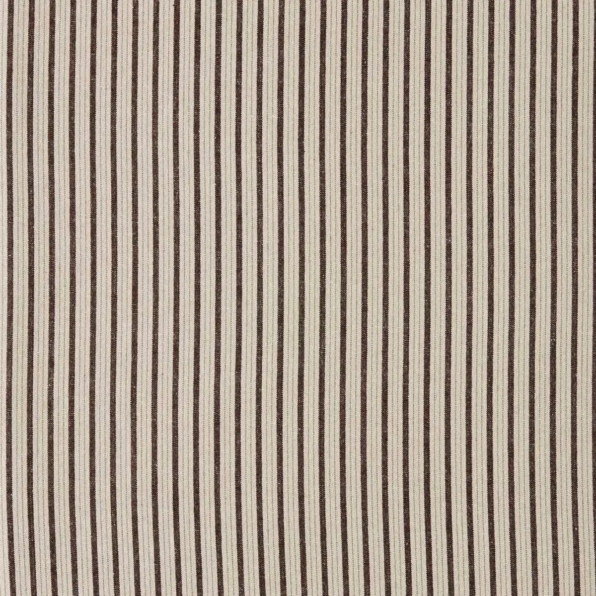 Tetbury Stripe Fabrics - Indian Oak by brown striped cotton fabric from Sanderson