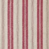 red striped cotton fabric from Sanderson