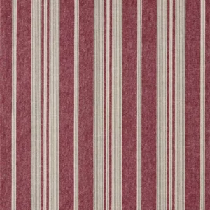 purple striped linen fabric from Sanderson