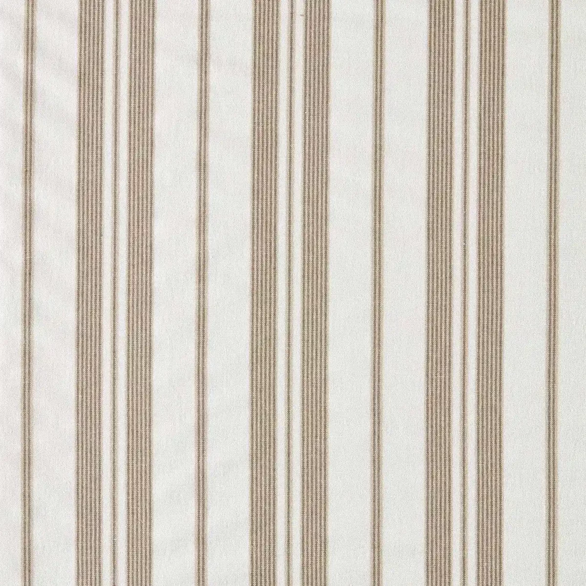 Amberley Stripe Fabrics - Gritstone by neutral striped linen fabric from Sanderson