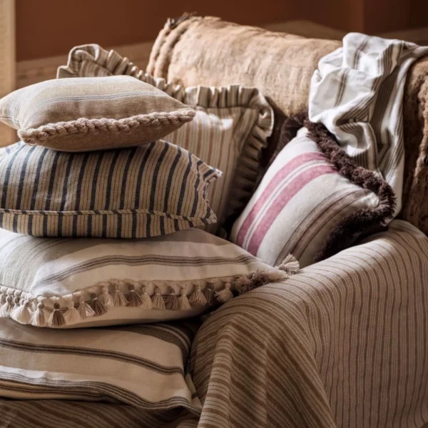 Highgrove Stripe Fabrics - Gritstone by Highgrove Stripe Fabrics - Gritstone from