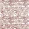 red botanical cotton fabric from Sanderson
