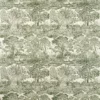 green botanical cotton fabric from Sanderson