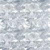 blue botanical cotton fabric from Sanderson