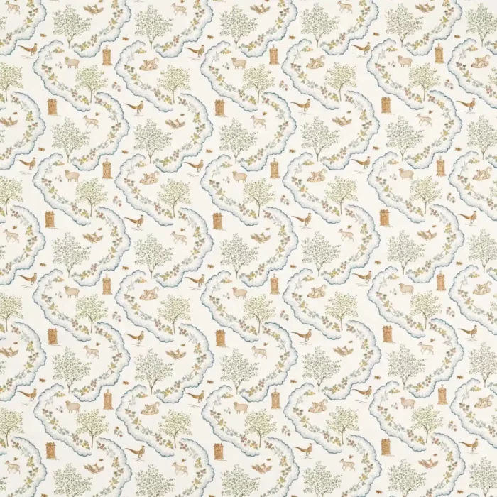 Wildflower Meadow Fabric - Going Green swatch