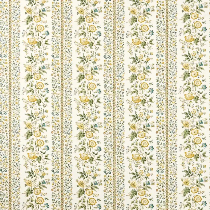 Rose Pergola Fabric - Parchment swatch