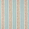 blue botanical embroideried fabric from Sanderson