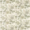 green botanical cotton fabric from Sanderson