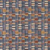 blue traditional jacquard fabric from Sanderson