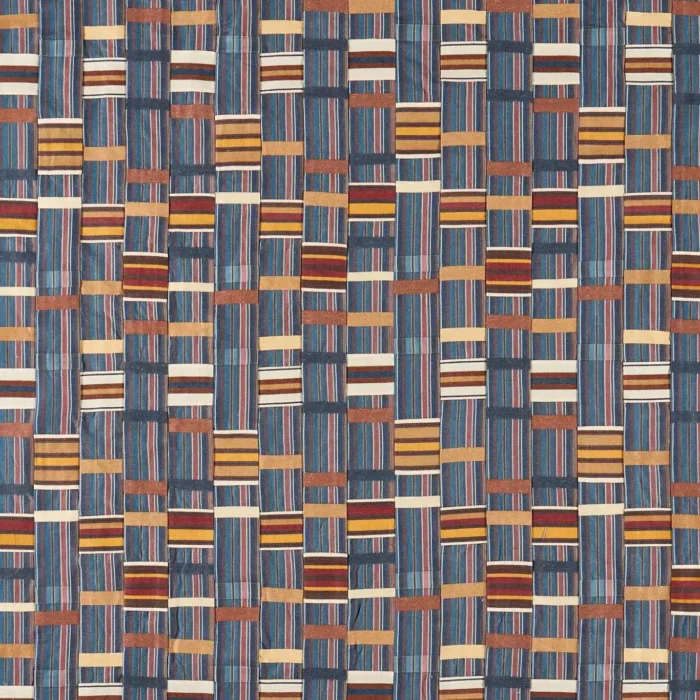 Ewe Cloth Fabric - Russet / Midnight swatch