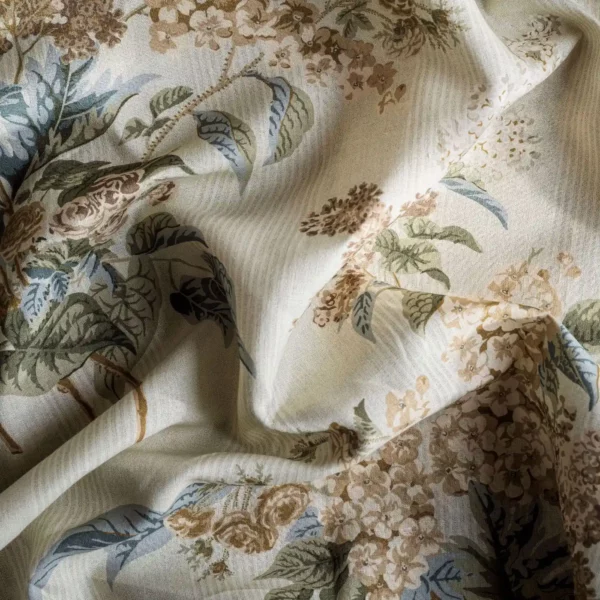Delphinium & Lilac Fabric - Meadow Moss by Delphinium & Lilac Fabric - Meadow Moss from