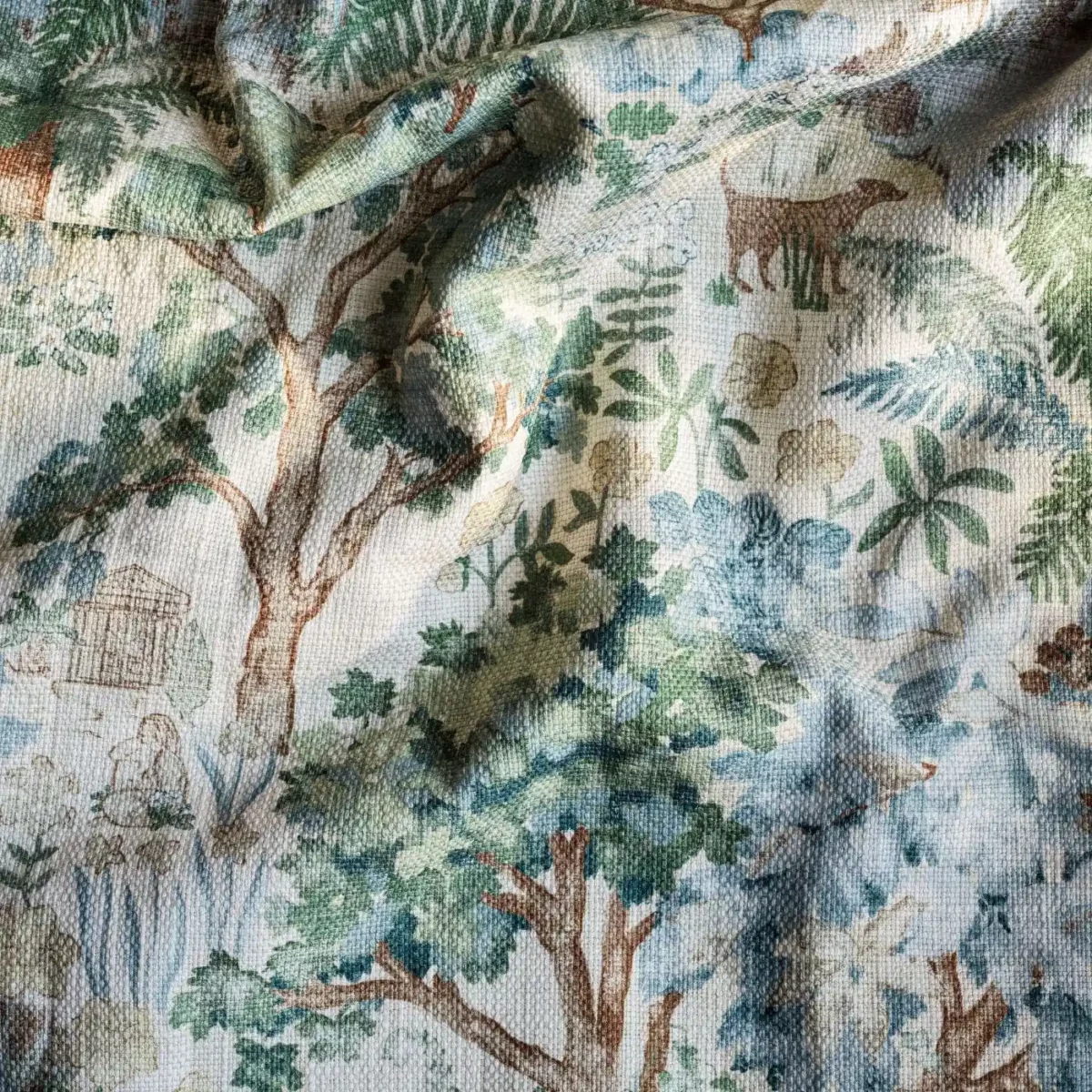 The Stumpery Fabric - Lichen from