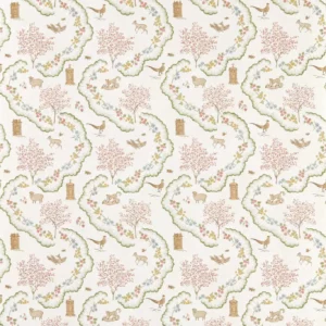 pink animal wallpaper from sanderson