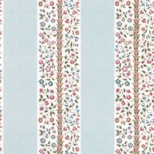 blue botanical wallpaper from sanderson