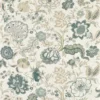green botanical wallpaper from sanderson