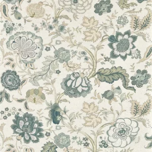 green botanical wallpaper from sanderson