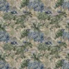 blue botanical wallpaper from sanderson