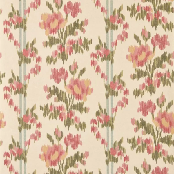Apothecary Rose Wallpaper - Rose Chintz by pink botanical wallpaper from sanderson
