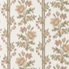 brown botanical wallpaper from sanderson