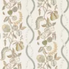 white botanical wallpaper from sanderson
