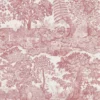 pink botanical wallpaper from sanderson