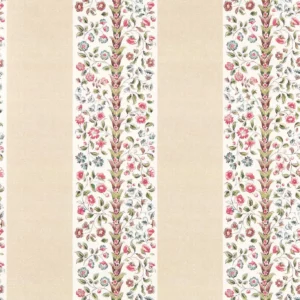 pink botanical wallpaper from sanderson