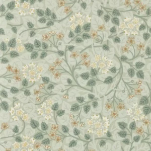 green botanical wallpaper from sanderson