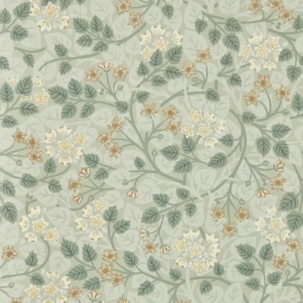 Silver Lime Wallpaper - Nymph by green botanical wallpaper from sanderson