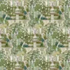 green botanical wallpaper from sanderson