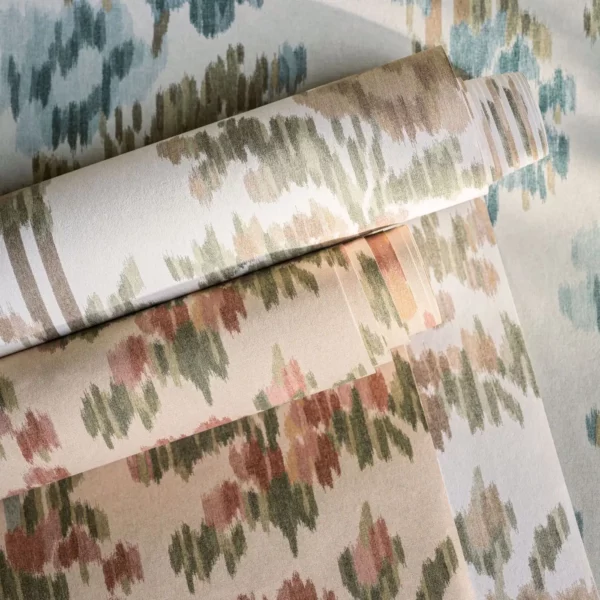 Apothecary Rose Wallpaper - Ether Blues from