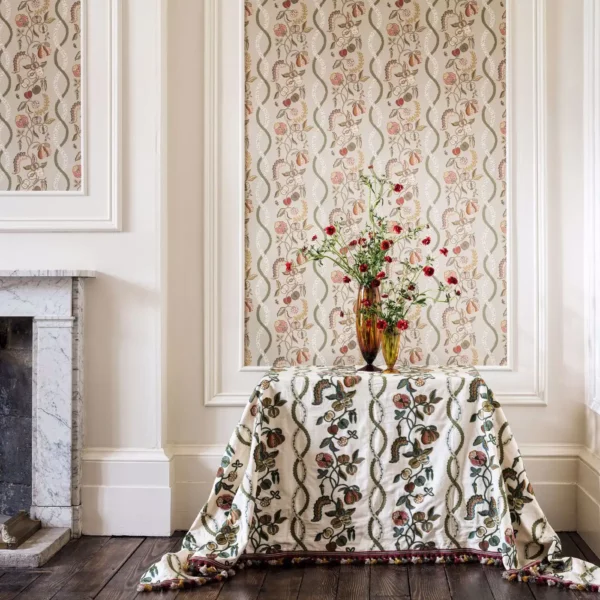 Kitchen Garden Wallpaper - Wedgwood & Gala by Kitchen Garden Wallpaper - Wedgwood & Gala from