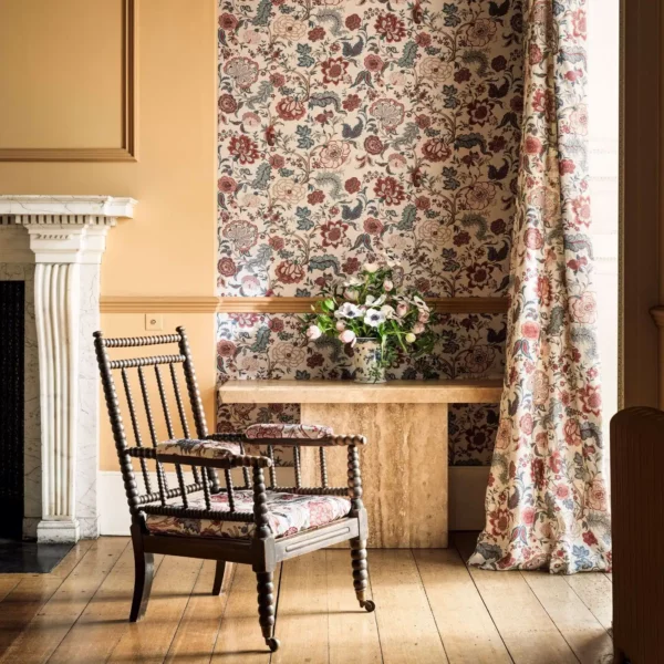 Salisbury Wallpaper - Madder Rose by Salisbury Wallpaper - Madder Rose from