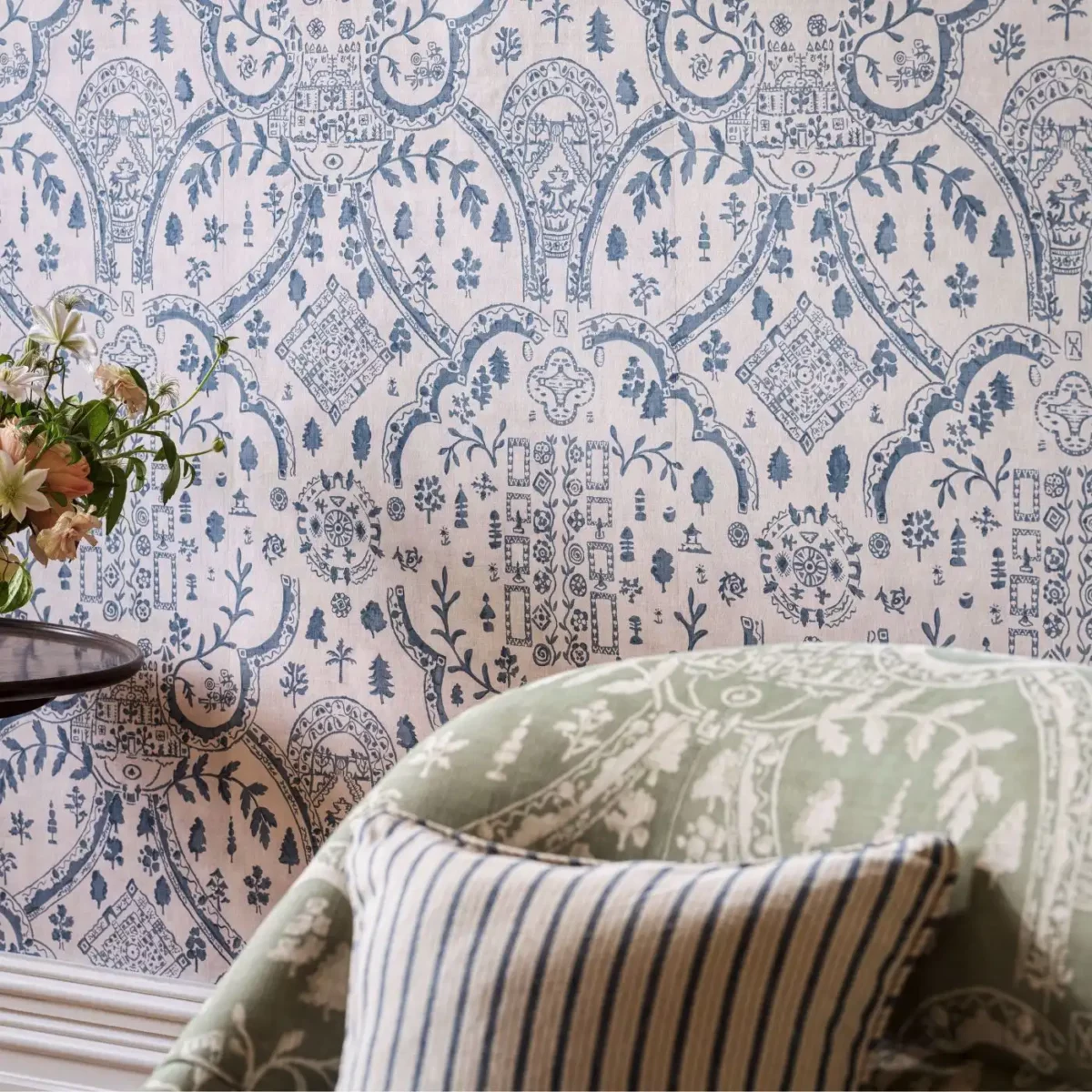 Topiary View Wallpaper - Thyme from