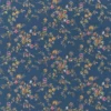 blue botanical embroideried fabric from Ralph Lauren