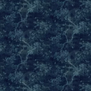 blue traditional linen fabric from Ralph Lauren