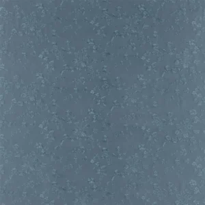 blue botanical embroideried fabric from Ralph Lauren