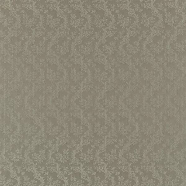 Climbing Rose Damask Fabric - Dusk by brown botanical woven fabric from Ralph Lauren